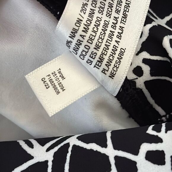 Diane Von Furstenberg DVF for Target Cracked Glass Black Size XXS - Picture 10 of 10